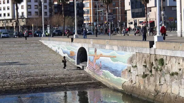 Mural Puerto Santurtzi